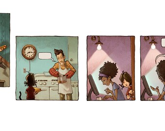Signed Print from the Caldecott Honor winning Blackout, by John Rocco 11”x 17”