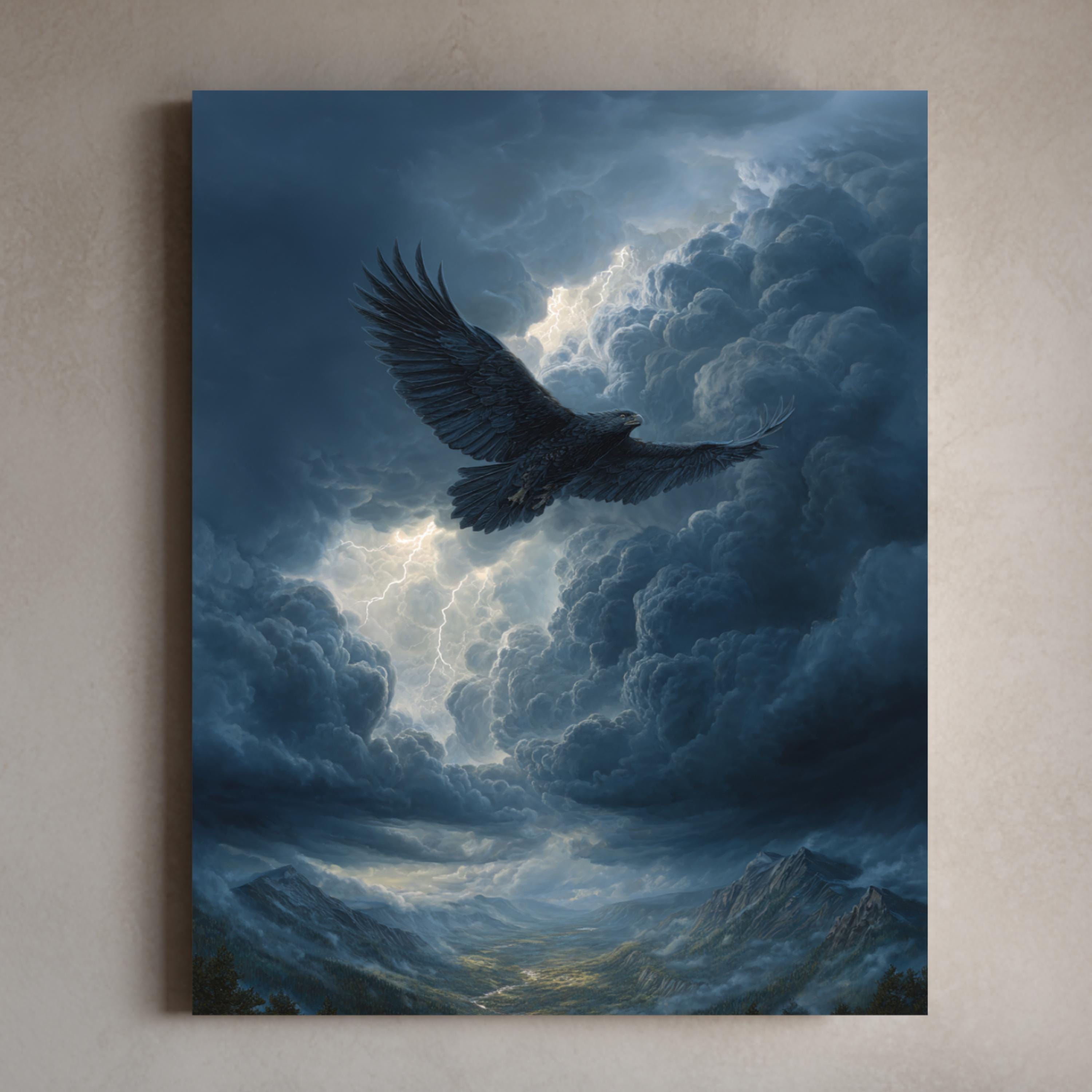 Native American Thunderbird Painting - Etsy
