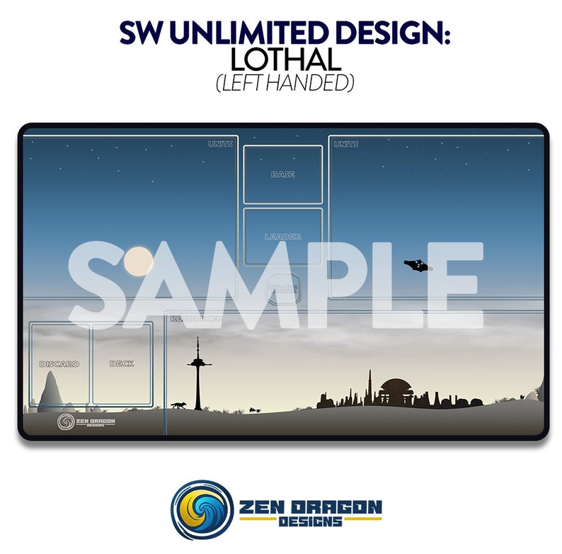 SW Unlimited TCG Lothal Playmat - Etsy