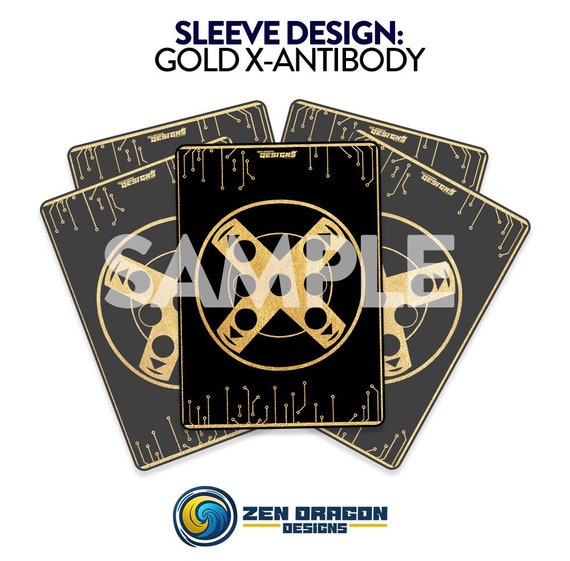 Digimon TCG Card Sleeve - Golden X-antibody - Etsy New Zealand