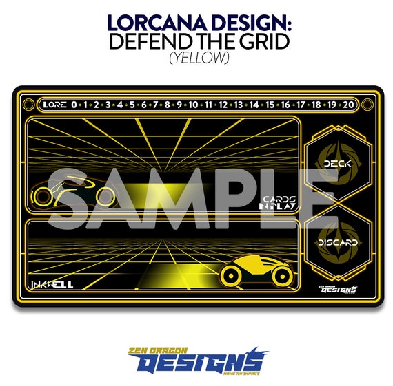 Defend the Grid Lorcana Trading Card Game Playmat - Etsy Defend the Grid Lorcana Trading Card Game Playmat - Etsy