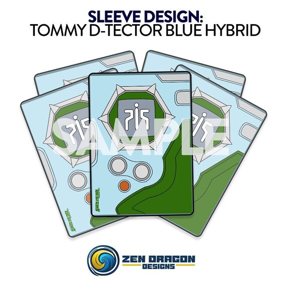 Digimon TCG Card Sleeve - Tommy D-Tector Blue Hybrid