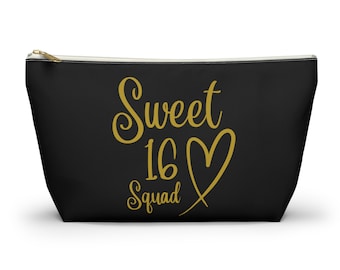 Sweet 16, bedankje, make-uptasje, accessoiretasje