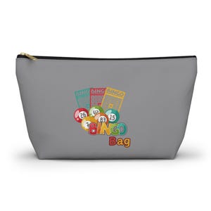 Bingo Accessory Pouch | Fun Game Night Bag, Organizer, Gift for Bingo Lovers, Travel Bag, Birthday Party Favor