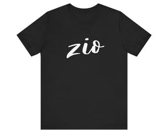 Zio, uncle , Italian , Short Sleeve Tee