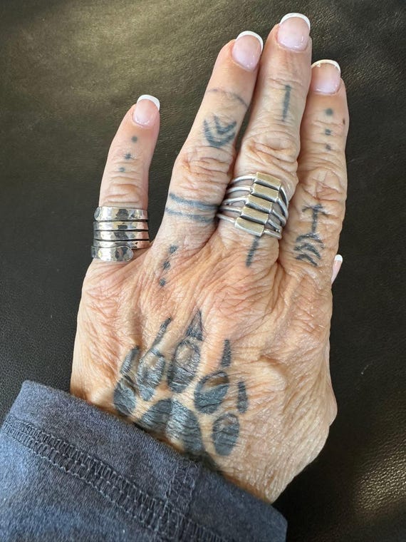 1193. Sterling Silver Twisted Ring - image 5