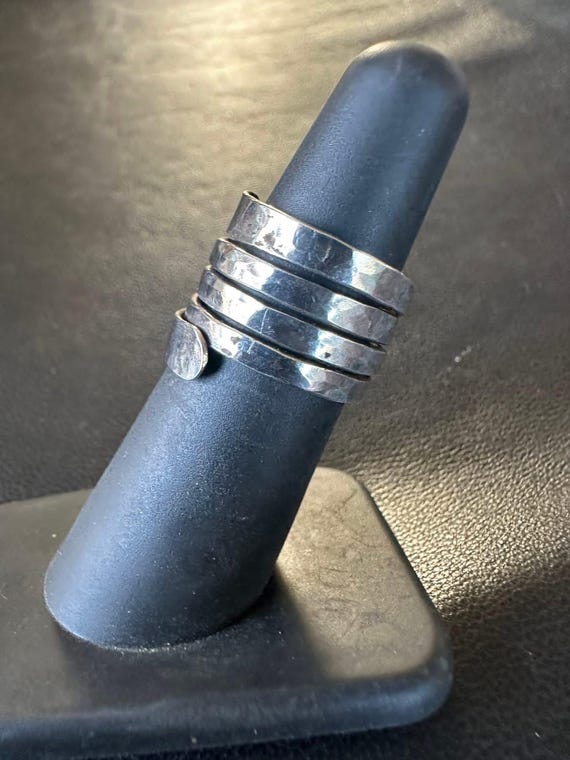 1193. Sterling Silver Twisted Ring - image 3