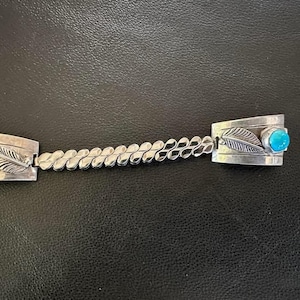 751. Sterling Silver Turquoise Watch Band