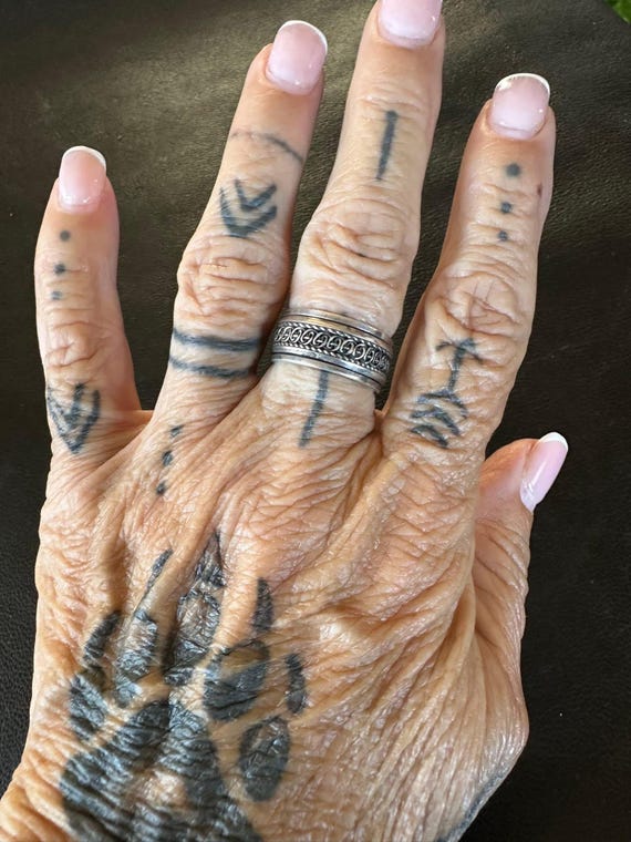 1069.  Sterling Silver Spinner Ring - image 5