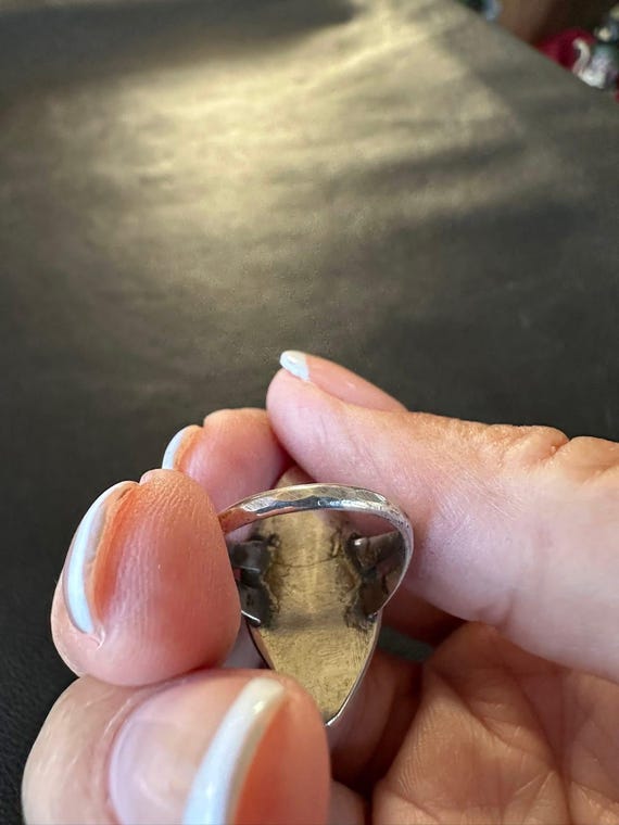 1165. Zuni Snake Eye Ring JS - image 5