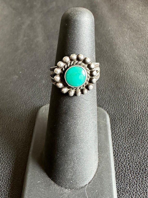 Vintage Bell Trading Post Turquoise Ring co