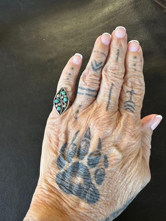 1165. Zuni Snake Eye Ring JS - image 6