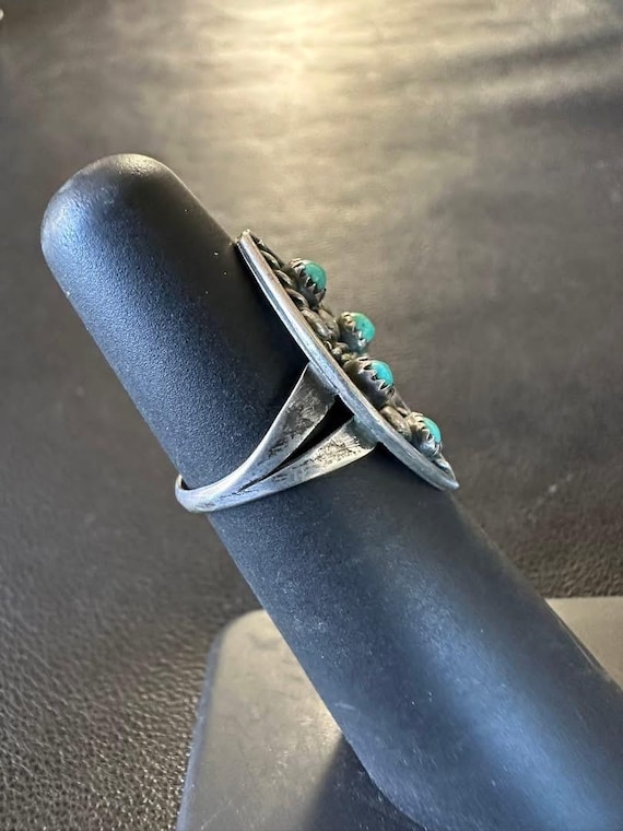 1165. Zuni Snake Eye Ring JS - image 2