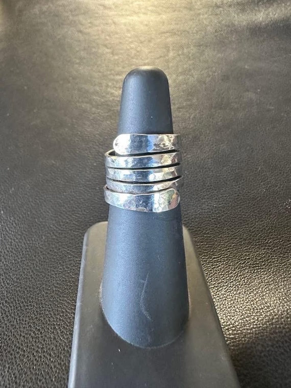 1193. Sterling Silver Twisted Ring - image 1