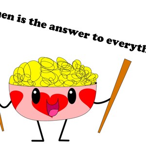 clipart de macarrão ramen