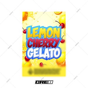Lemon cherry gelato - Etsy 日本