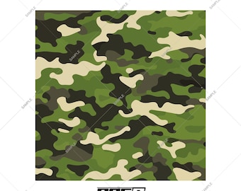 Green Military Camo Background – AI, PNG, SVG Files (Digital Download)