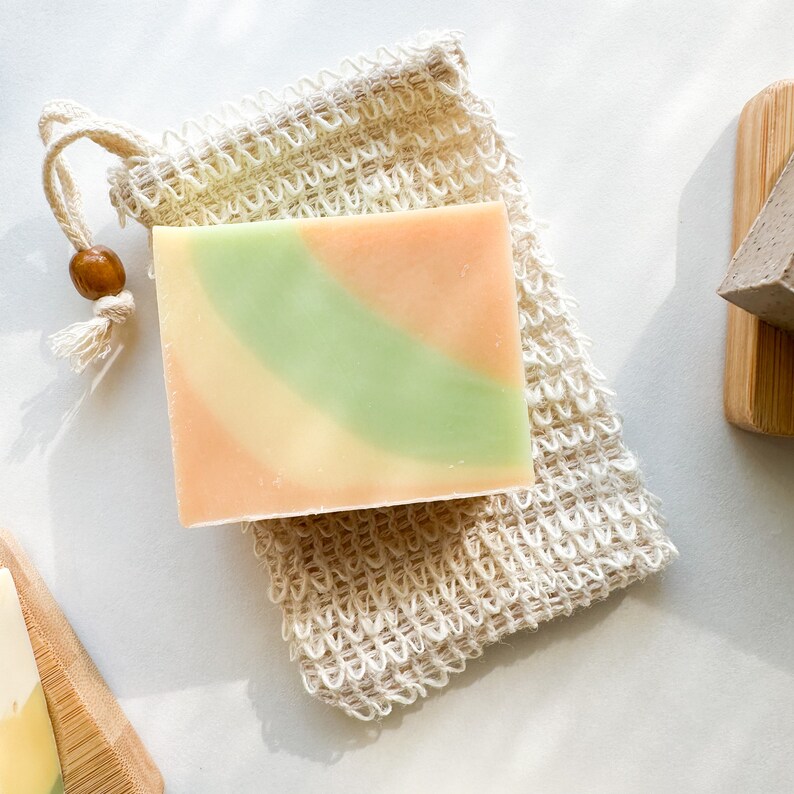 Organic Handmade Natural Soap Eco friendly Biodegradable Vegan Bath Body & Facial Soap Mars