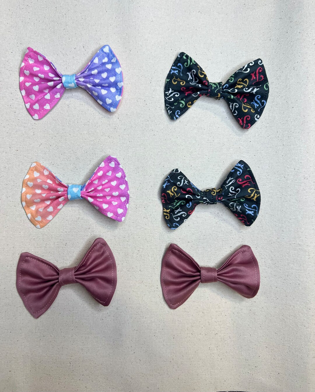 Toddler / Girl Bows - 2 Bows - Same Color or Mix & Match - Etsy