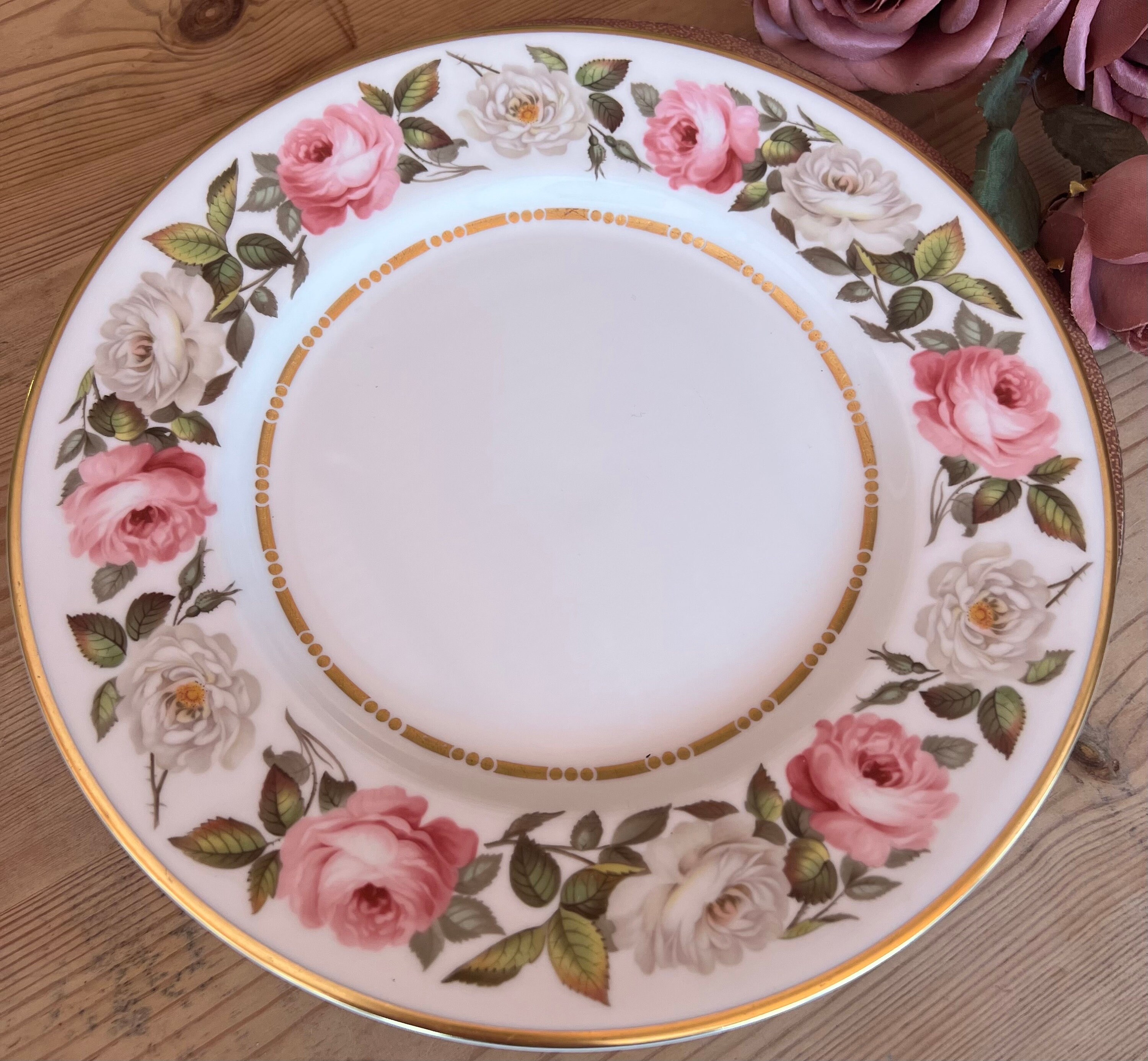 Royal Worcester Royal Garden 1969 Dot and Dash Gold Line - Etsy