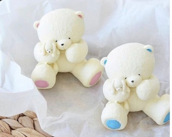 Chocolate figure, bear, topper, cake decoration
