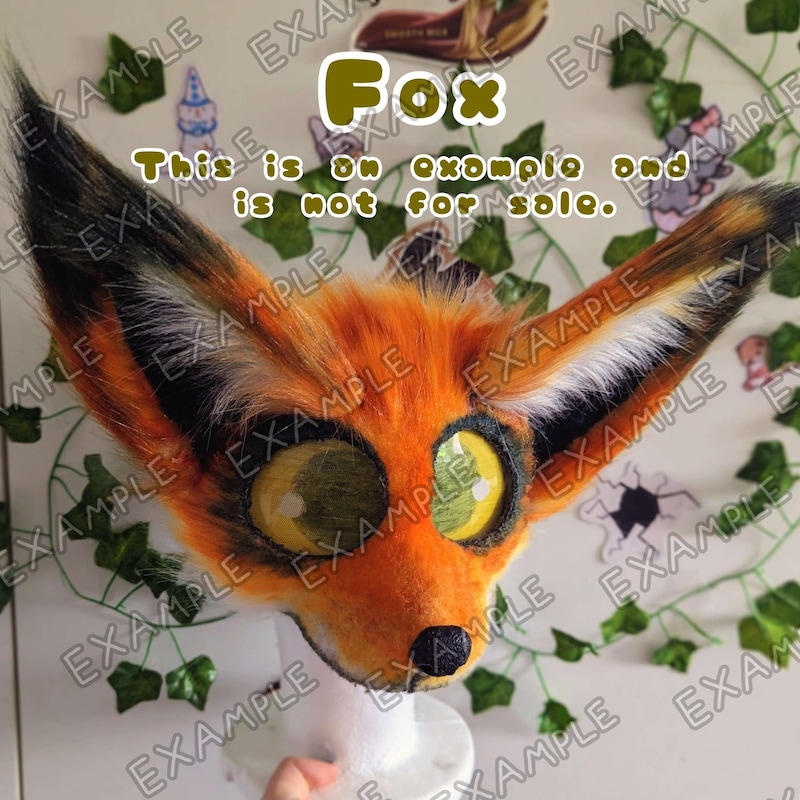 Kandi Therian Mask - Etsy UK