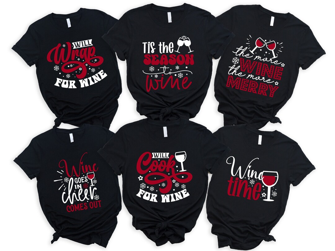 Christmas Wine Shirt, Christmas Spirits Sweatshirt, Funny Wine Shirts