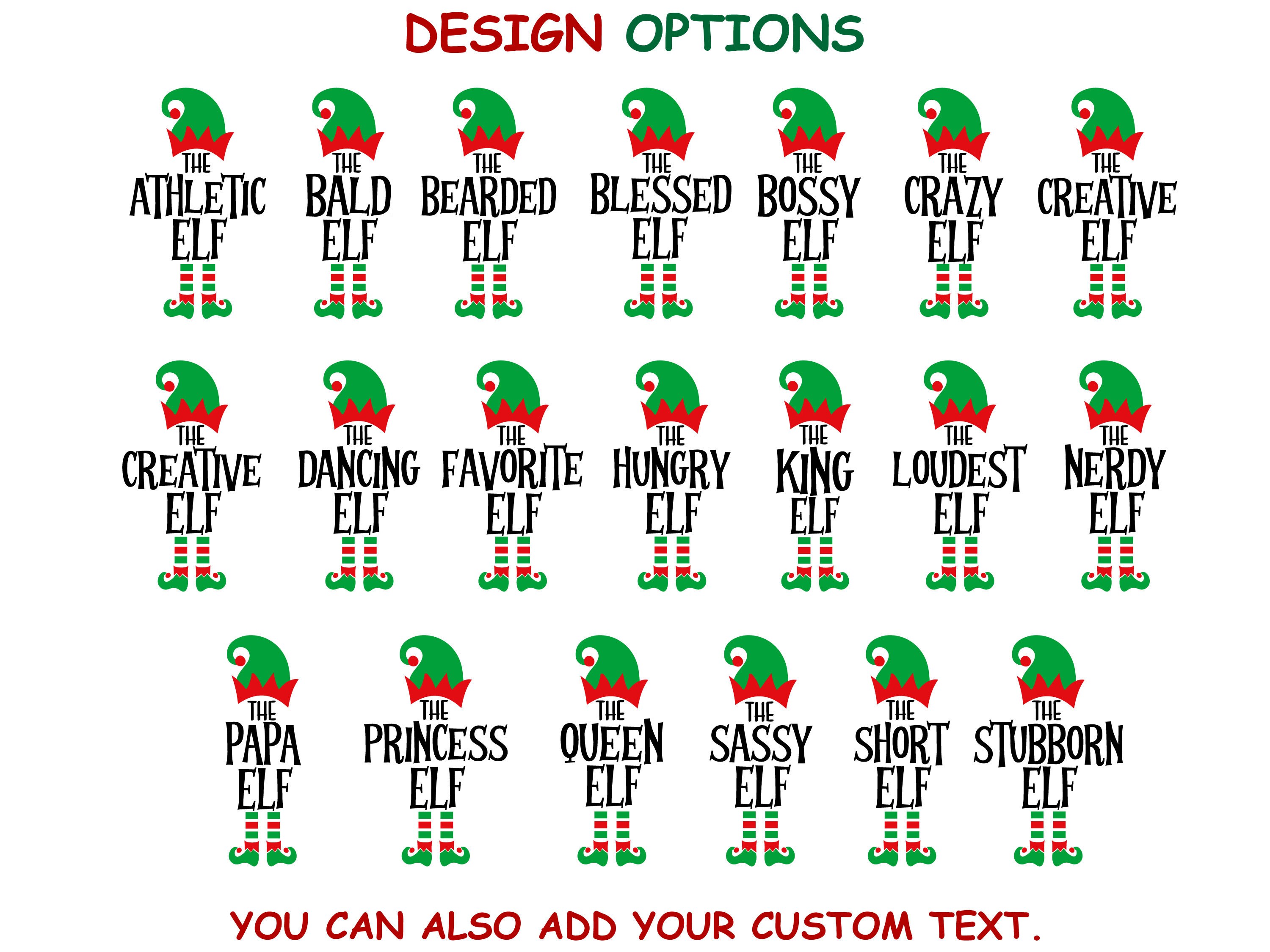 Custom The Elf Shirt, Custom Elf Shirt, Christmas Family Matching ...