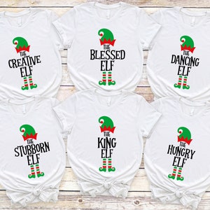 Custom the Elf Shirt, Custom Elf Shirt, Christmas Family Matching ...