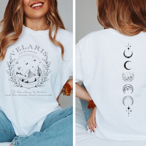 Velaris City Of Starlight Acotar Two-Sided Sweatshirt, Velaris Shirt, Velaris City Of Starlight T-shirt, Acotar Tee, The Night Court Shirt