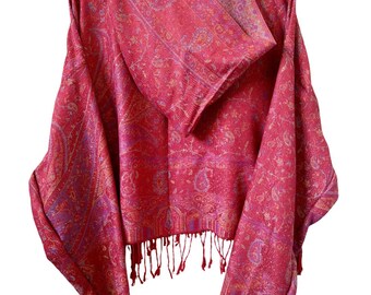 Cropped Pashmina Hoodie