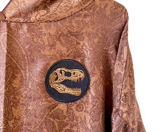 Prehistoric - Cropped Pashmina Hoodie