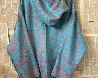 Full-Length Pashmina Hoodie