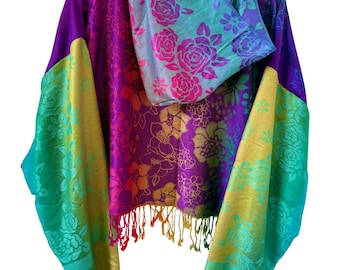 Cropped Pashmina Hoodie