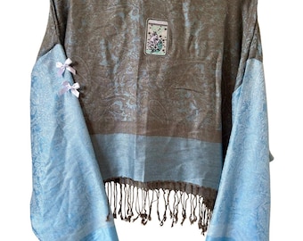 Zodiac // Capricorn-  Cropped Pashmina Hoodie