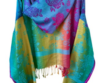 Cropped Pashmina Hoodie