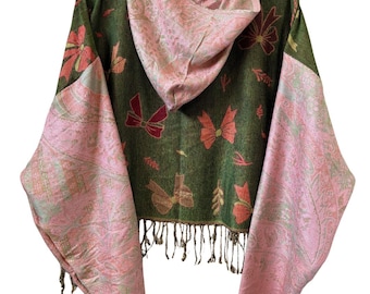 DARLING- Cropped Pashmina Hoodie