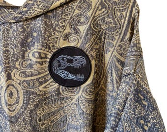 Prehistoric - Cropped Pashmina Hoodie