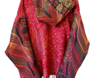Full-Length Pashmina Hoodie