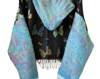 DARLING- Cropped Pashmina Hoodie