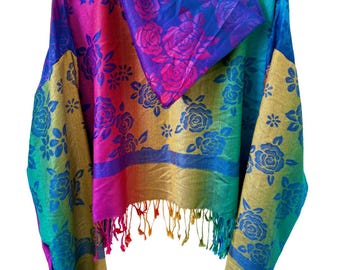 Cropped Pashmina Hoodie