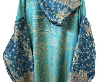 420- Full Length Pashmina Hoodie