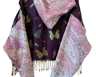 DARLING- Cropped Pashmina Hoodie