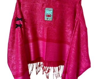 Zodiac // Cancer-  Cropped Pashmina Hoodie