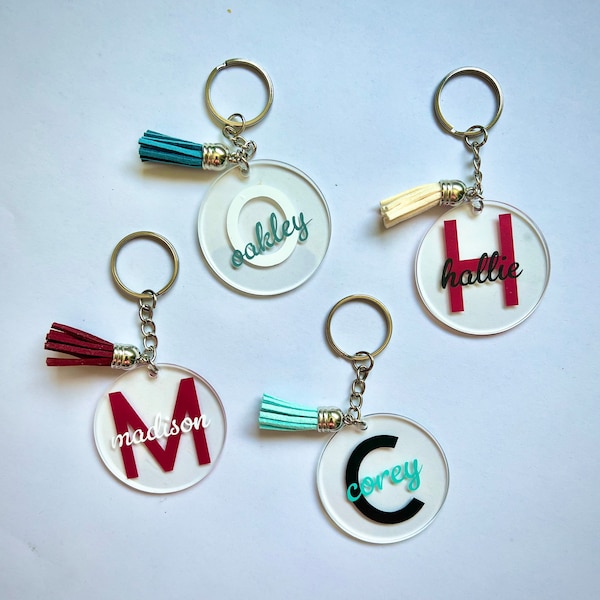 Personalized Name Keychains