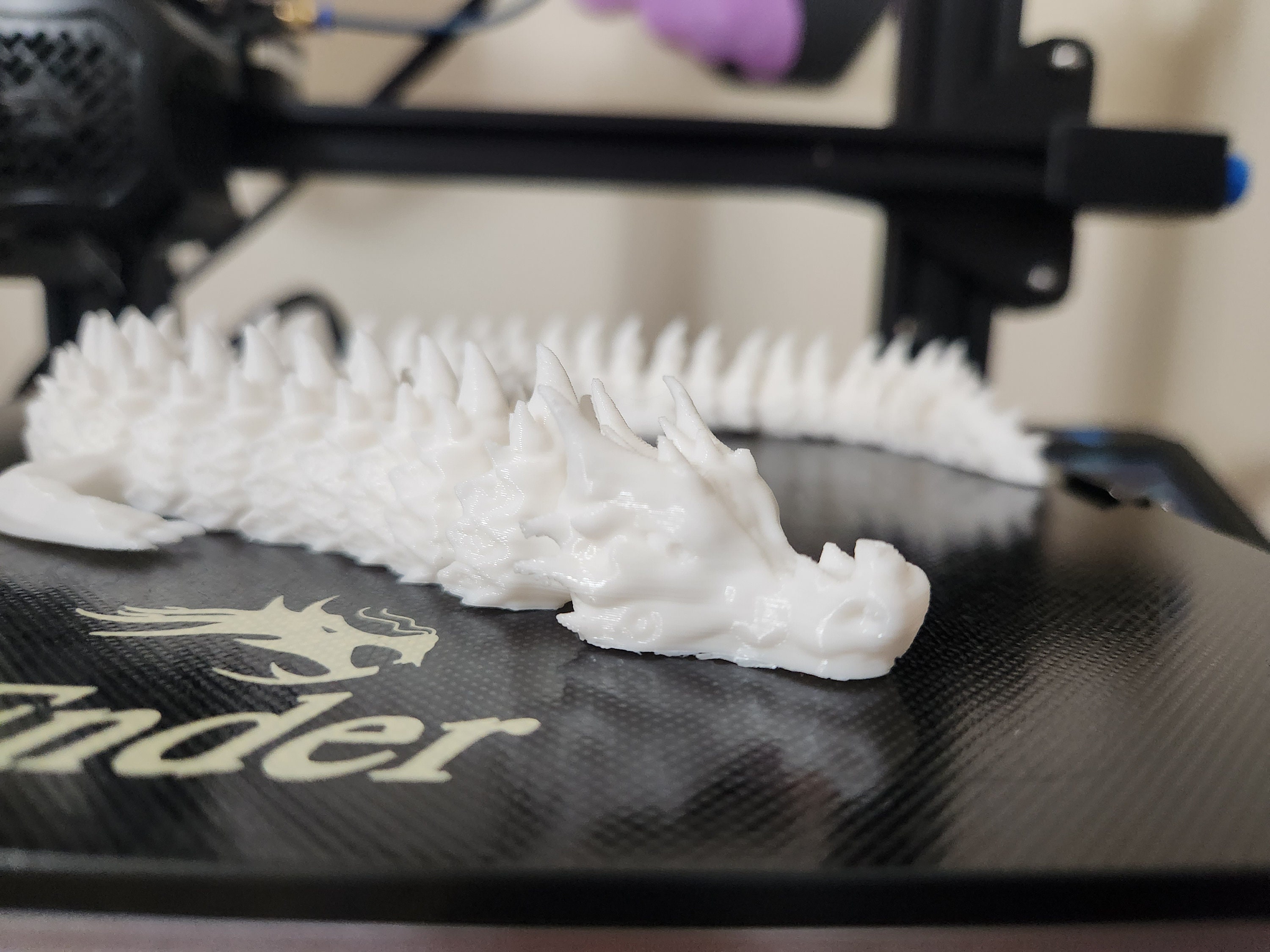3D Printed Articulated Dragon - Etsy