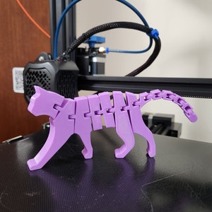 3D Printed Flexi Cat