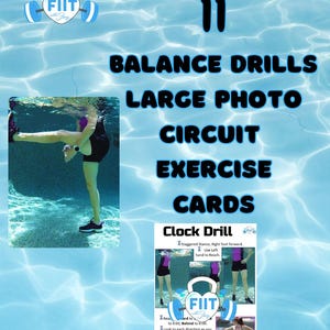 Build Balance & Strength in the Pool – Aqua Printable Exercise Cards (PDF)