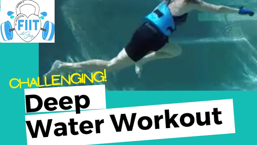 Aqua Aerobics PRINTABLE PDF Workout "challenging Deep Water Workout ...