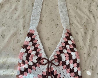 neopolitan granny square bag